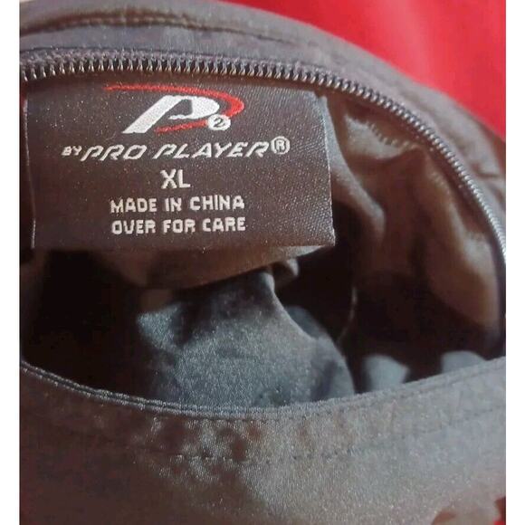 Ohio State Reversible Pullover Jacket Coat Sweater Size XL Black&Red Pro Player - Picture 7 of 10